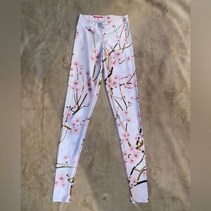 BlackMilk XS Cherry Blossom Leggings